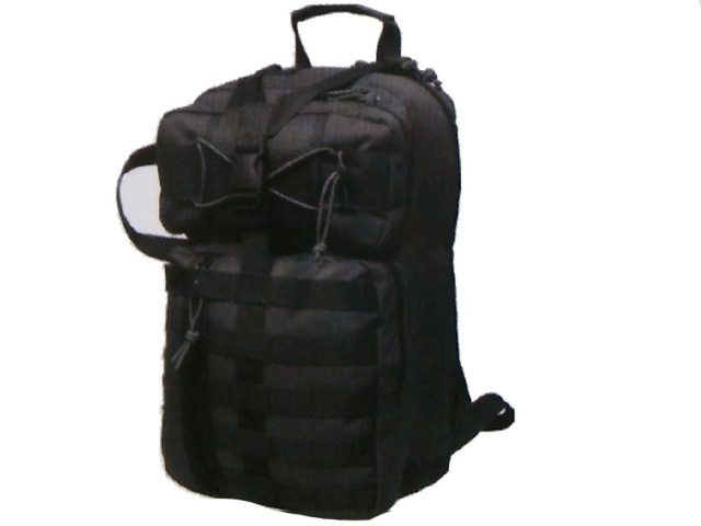 Mil-spex Tactical Pack Golani Black 17x8x10inch 43x20x25.5cm