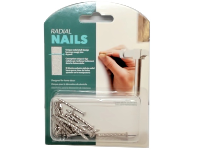 Radial Nails For Drywall 20pk. Nielsen