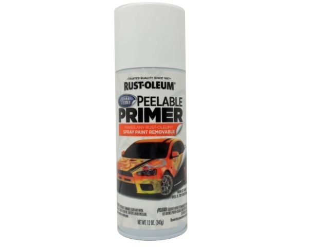 Peelable Primer Spray Paint Gloss 340g. Rustoleum