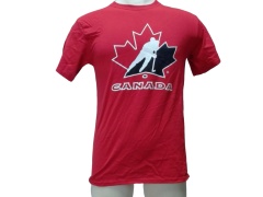 T-Shirt Red Small Weed Canada