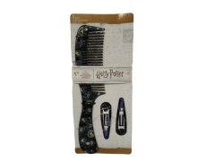 Comb & Snap Clips Set 3pc. Harry Potter