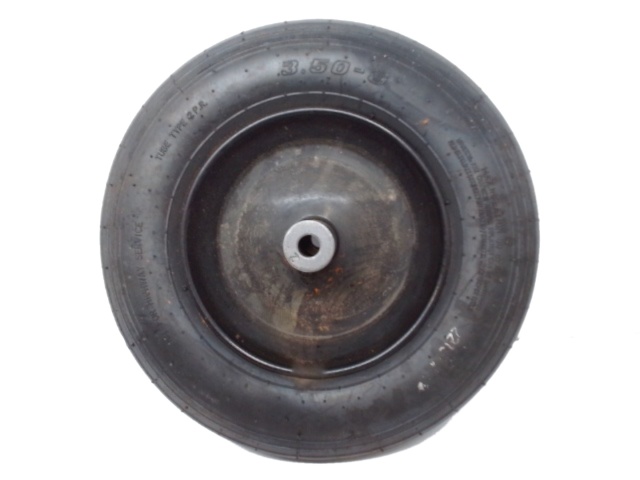 Wheelbarrow Tire w/Rim 3.50-8 5/8 inch