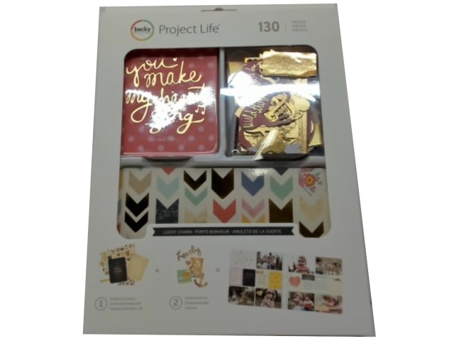 Scrapbook Value Kit Lucky Charm 130pc.