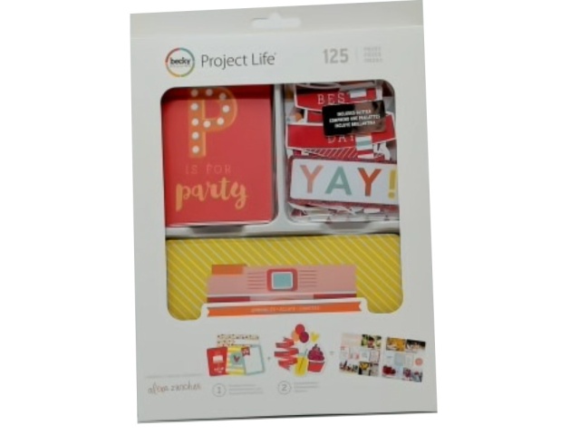 Scrapbook Value Kit Sprinkles 125pc. Project Life