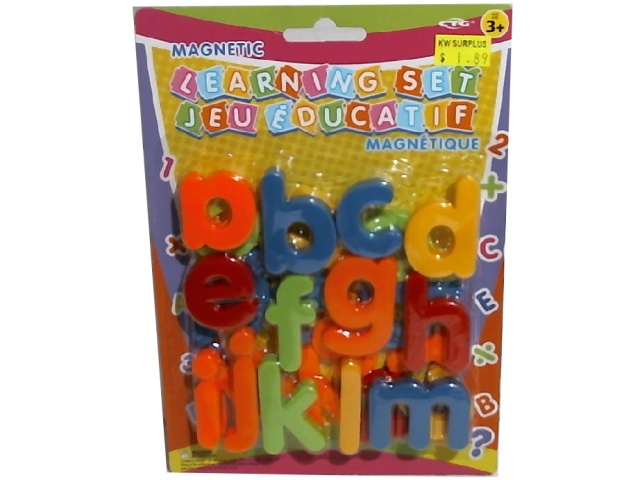 Magnetic alphabet lowercase for ages 3 and up