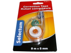 Correction tape 8M x 5mm - side rolling