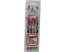 Mechanical Pencil w/Eraser 4pk. Sooter's