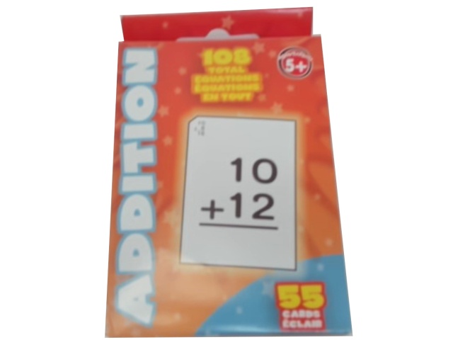 Flash Cards Addition 55pk.