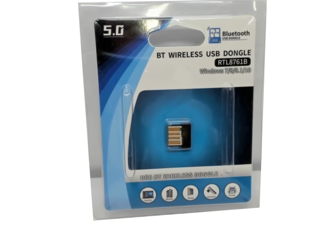 Micro Bluetooth V5.0 Adapter, USB Bluetooth Dongle