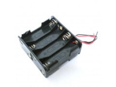 Battery holder for 8 AA's