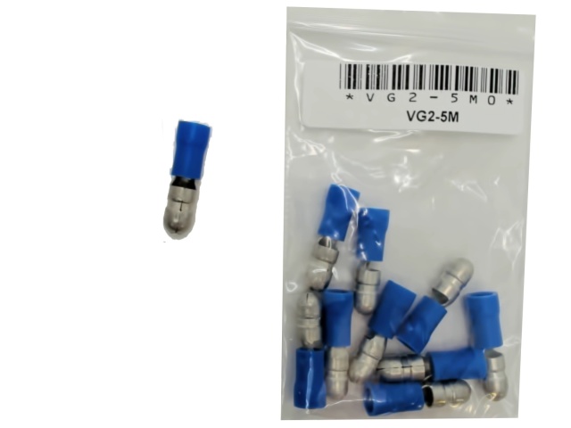 Male Bullet Crimp Terminal 5 / 0.195 bag of 10