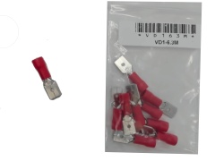 Male Disconnect Crimp Terminal 0.8X6.35 bag of 10