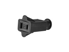 Electrical Plug 15A-125V 2-Wire Black