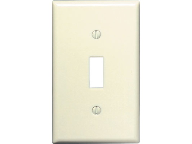 Wallplate Switch 1 gang ivory