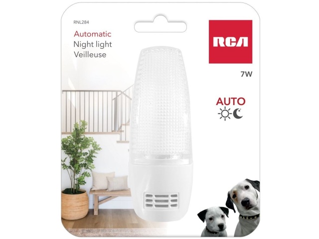 Night Light Auto 7W White RCA