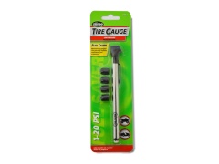 SLIME TIRE GAUGE & 4 VALVECAPS