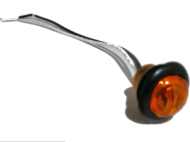 Marker Light 3/4 Round Amber LED\