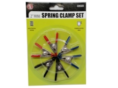 Spring Clamp Set 2 Mini 6pk.