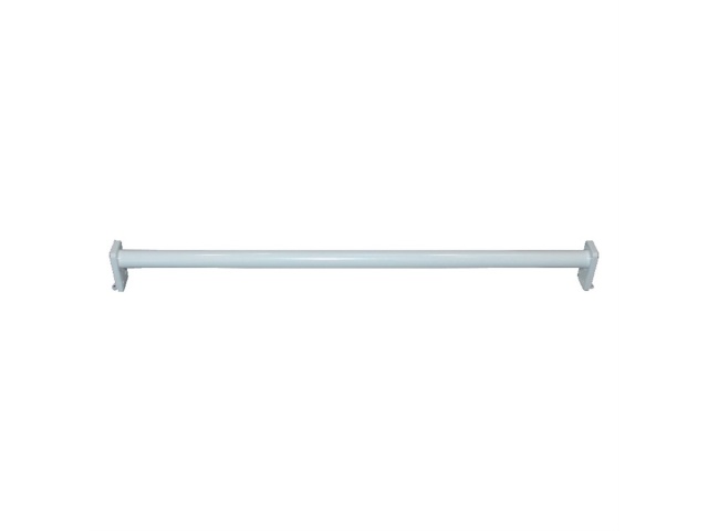 Closet Rod Adjustable 18in-30in White