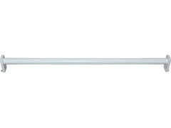 Closet rod white adjustable 36 to 72 inch