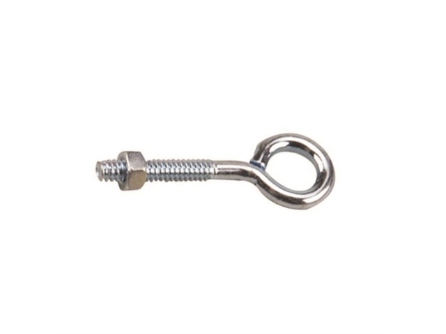 Eye Bolt with nut 1/4x3 inch 10pk - sold individually