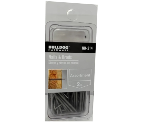 Nails & Brads 2oz. Assortment Bulldog