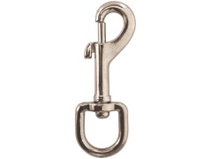 Round Swivel Bolt Snap 1 / 2in Nickel