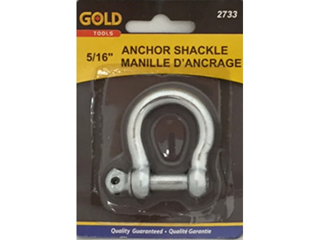 Shackle 5/16 inch - anchor