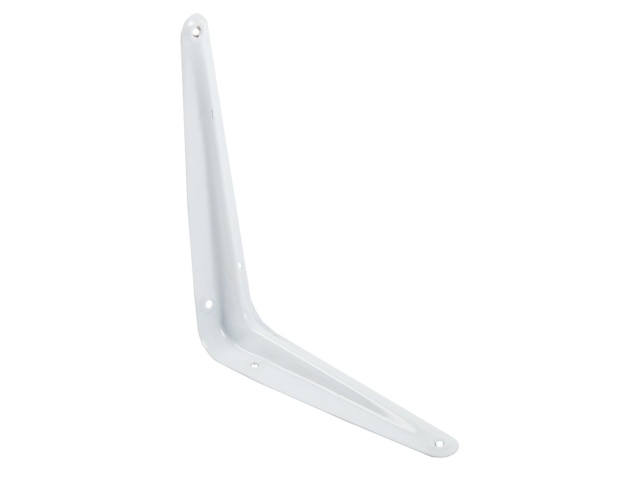 Shelf bracket 3x4 - white steel