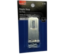 Staple Hasp 2.5 Zinc Plated Bulldog