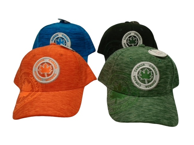 Ball Cap Canada Round Logo Assorted Colours