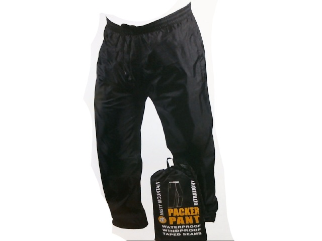 Mens Ultralight Packer Rain Pant Medium