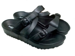 Women's Malibu sandal black size 10