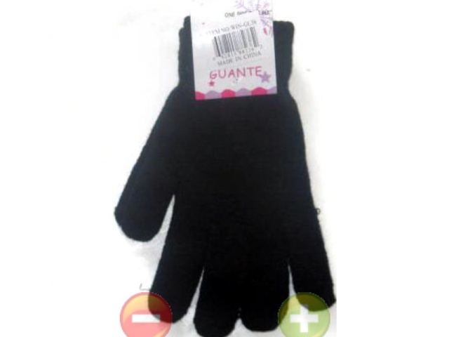 Gloves black single magic