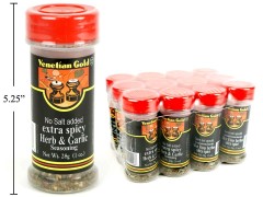 Extra spicy herb & garlic 28g - Venetian gold