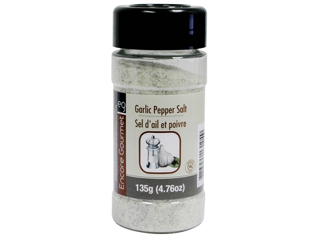 Gourmet Garlic Pepper Salt135g