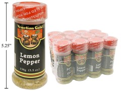 V. Gold, Lemon Pepper 156g.