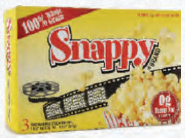 Snappy Microwave  Popcorn Movie Theatre