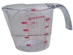 Heavy Duty Plastic Measuring Cup 4 cup