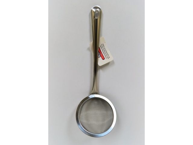 STRAINER LONG HANDLE 10.5CM SS