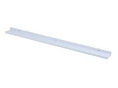 47 ledge shelf , white