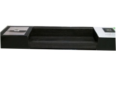 Black Finish 19.5 Wall Shelf