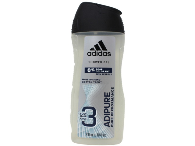 ADIDAS Body Wash 250ML 3IN1 COTTON TECH