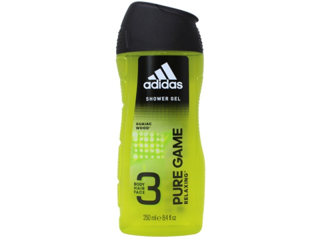 ADIDAS Body Wash 250ML 3IN1 PURE GAME