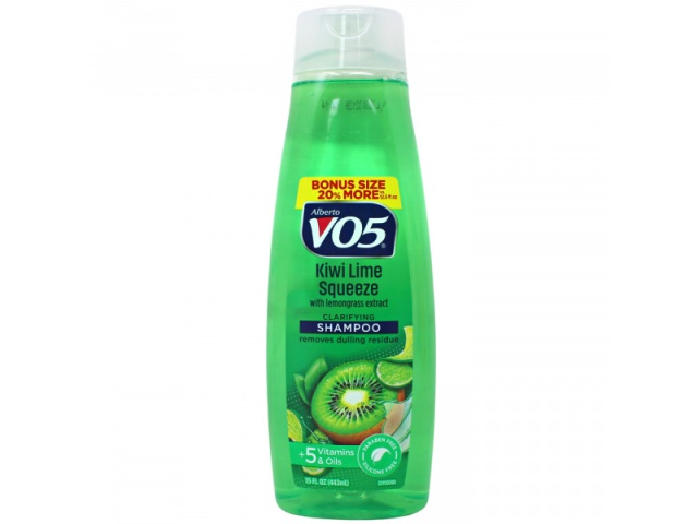 ALBERTO V05 SHAMP 443ML KIWI LIME SQUEEZE