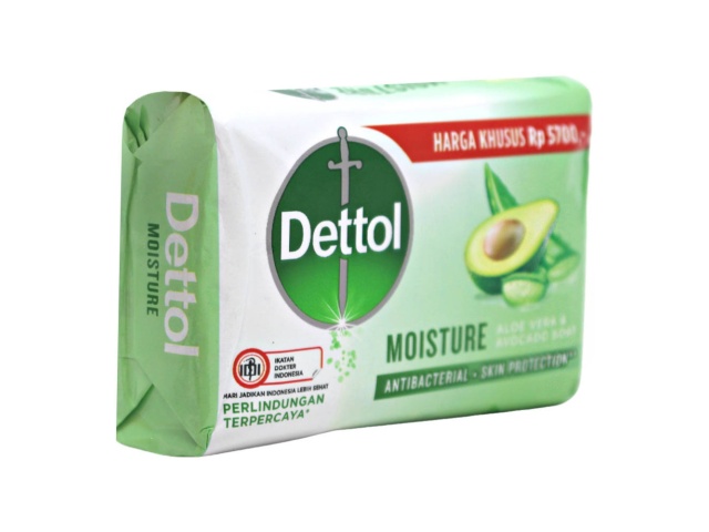 DETTOL BAR SOAP 100G MOISTURE/144 *