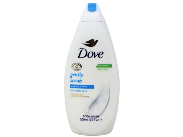 DOVE Body Wash 500ML GENTLE SCRUB