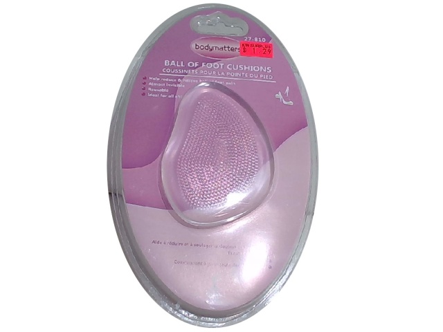 Gel Ball of Foot Heel Cushion Pair