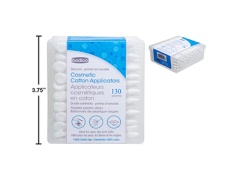 Cosmetic cotton swab 130 pc bodico dual end