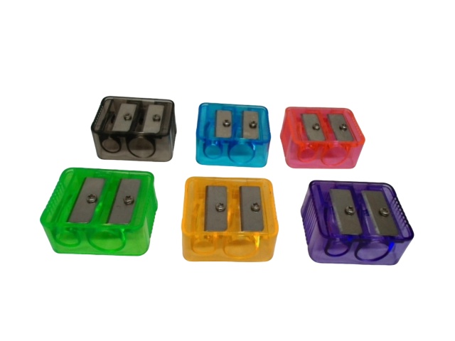 Dual Sharpener Plastic Ass\'t Colours